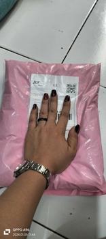 Product Review of Suzan Blouse Kemeja Mix Cotton Knit - Rajut Korea Style Atasan Wanita TM 70135 from @** m**s 3** 0