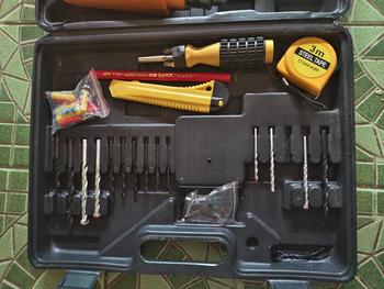Product Review of MESIN BOR ELECTRIC DRILL / BOR TANGAN 10MM SET Mesin Bor Listrik from y**i 1
