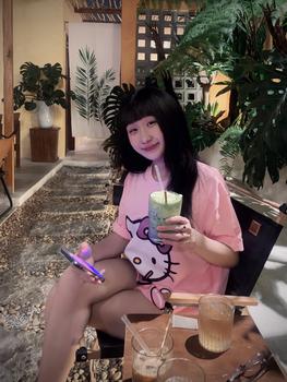 Product Review of TRENDYBOUTIQUE- ÁO PHÔNG CỘC HỒNG HỌA TIẾT MÈO from ** 1