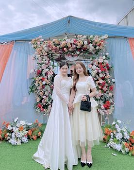 Product Review of Giày cao gót đẹp 8p, giày nữ quai hậu mũi nhọn khoá hoa da nỉ nhung siêu bền đẹp DéP Shoes from L** M** 1