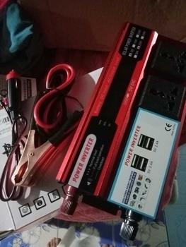 Product Review of อินเวอร์เตอร์12v ตัวแปลงไฟฟ้า12v220v 12v 220v แปลงไฟ 12v เป็น หม้อแปลงไฟ 220v อินวอเตอร์12v 220 อินเวอร์เตอร์ inverter 12v to 220v เครื่องแปลงไฟ6000w อินเวอร์เตอร์6000w หม้อแปลงไฟ 220v to 12v สำหรับใช้ในบ้าน รถยนต์ รถตู้ from ศ**ร เ**ย 0