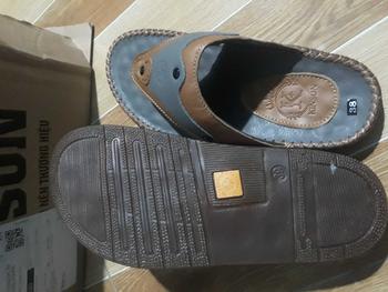 Product Review of Dép Da Xỏ Ngón Đế Đúc Siêu Bền Đẹp Nam Sandal Đế Bằng DéP vừa hạt dep nam from 𝔑** 𝔖** 🌤**️ 0