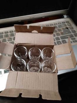 Product Review of PROSPERITY CORPORATION [6PCS] 10ML High Quality Small Goblet Clear Transparent Wine Shot Glass / Elegant Design Shot Glass / Good for Special Occasions & Celebrations / Best for Wedding Gifts & Souvenirs from M**n A**z 3