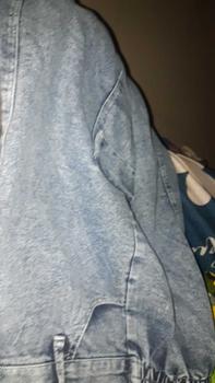 Product Review of Rok Jeans Wanita Cargo Denim Karet | Rok Cargo Jeans Belah depan Korean Style from C**8 0