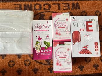 Product Review of -Combo 1 hộp Viên uống bổ sung nột tiết Vita E đỏ hoa anh thảo +2 hộp Trinh Nữ Điều Kinh. Giúp da sáng mịn cân bằng nội tiết, điều hoà kinh nguyệt, hỗ trợ tốt thả bebe(tặng 1 chai Ddvs Lady care  150ml) from 🌷** ** ** ** ** ** ** ** ** ** 🌸** 0
