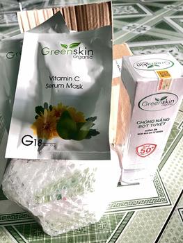 Product Review of Kem Dưỡng Trắng Da Toàn Thân ( Kem Body Lục Giác ) Greenskin Organic - Mỹ Phẩm Hồng Loan from N**c H**n 0