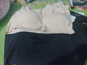 Product Review of Bra Seamless Pakaian Dalam Wanita BH Tipis Busa Bra Pink gaya Jepang Bahan adem Nyaman from N**a C**z 0