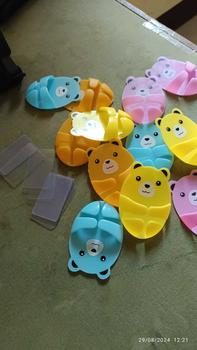 Product Review of ปลั๊กการ์ตูนหมี ไม่มีหมัด ตะขอ ปลั๊กเบ็ด เหมาะสำหรับซ็อกเก็ตไฟ ปลั๊กหมีในครัว ตะขอเก็บของ เหล็ก  แขวน ติด ผนัง เหล็กดัด from b**2 1