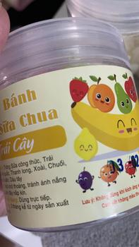 Product Review of Combo 3 hộp bánh mini đủ vị trái cây - SC Trái Cây - Rau củ ( ăn dặm cùng mẹ min ) Food cake ăn vặt snackh banh keo banh  gaun from T**N 1