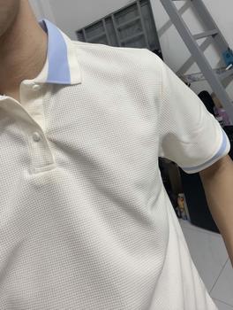 Product Review of NUPI áo polo nam nữ vải tổ ong Waffle cao cấp thoáng mát sang trọng AT04 Có Cổ Menswear Ngắn Tay from B** T** Q**😽 0