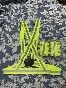 Product Review of Garter Reflective vest - High Visibility Reflectors for motorcycle from s**a 0