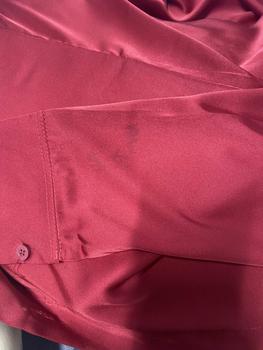 Product Review of Áo sơ mi ngủ lụa satin kèm quần đùi từ 40-65kg tuỳ chiều cao from h**9 3