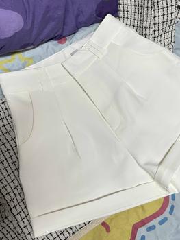 Product Review of N01 กางเกงขาสั้นเก็บพุง เอวสูง ผ้าไมโคร ขาพับ ความยาว14นิ้ว from ** 2