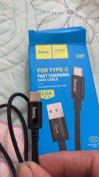 Product Review of (MUA 3 TẶNG 2) CÁP SẠC BỌC DÙ HOCO X89- ĐẦU RA USB CHO TẤT CẢ CÁC DÒNG -TẶNG KÈM 2 CÁP SẠC X89 BỌC DÙ TUỲ THÍCH Phụ Kiện Sạc Điện Thoại from h**1 0