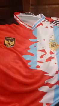 Product Review of Kaos Fantasy Autentic Indonesia Vs Argentina Printing (limited edition) Baju Sport from s**4 0