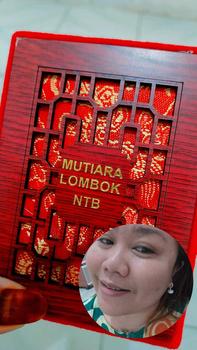 Product Review of ANTING MUTIARA RANGKA SLVR ASLI MUTIARA LOMBOK DAPAT SERTIFIKAT from l**i 0