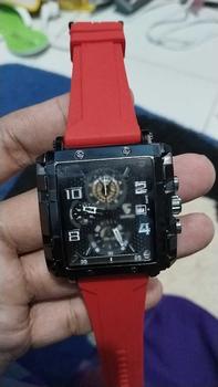 Product Review of CHRONO AKTIF JAM TANGAN PRIA COWOK ORIGINAL BERGARANSI BRAND LEOPARD DIKIRIM MENGGUNAKAN BOX Watches from H**e 1