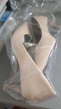 Product Review of Giày Cao Gót Nữ MŨI trơn Giày búp bê mũi nhọn nữ tính cao 5p và 7p - size 35 - size 40 mã Cotron Shoes from S**n 2