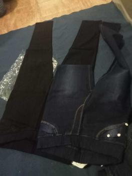 Product Review of Celana Jeans Legging Pinggang Karet Wanita Slimift Skinny Jeans Nyaman Grey Panjang from W**e i**😤 0