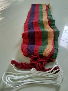 Product Review of เปล เปลญวน ขนาดใหญ่ 280*80cm เปลญวนรับน้ำหนัก 150 กก เปลสีรุ้ง เปลผูกนอน แถมฟรีกระเป๋าและเชือก HOmeicon from บ**ร 2