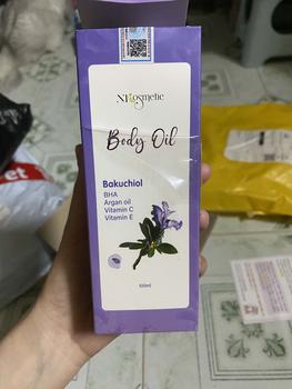 Product Review of Body Oil - Dầu Dưỡng Da Body Bakuchioil Npcosmetic 100ml Dưỡng Body Làm Đẹp Da from M**6 ** 1