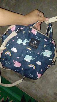 Product Review of LAKOE Tas Bayi Multifungsi diaper bag / tas Perlengkapan bayi pink bags Biru from @**6 1