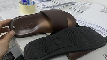 Product Review of Dép da nam Công Thái Học, đế mài Ombre thủ công độc đáo, thiết kế quai bảng ngang chính hãng K04 from T**g H** H** 1