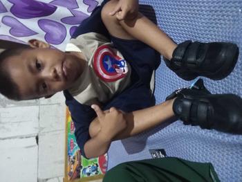 Product Review of ANDO SEPATU ANAK SEKOLAH SEPATU HITAM PUTIH HITAM POLOS SEPATU PEREKAT PRIA WANITA MURAH Fashion from M**h 0