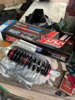 Product Review of Shock Tabung Yss New G-PLUS Smooth Vario 125 Vario 150 Beat Fi Scoopy Fi Vario 110 Fi Spacy Fi 330MM Original Thailand Yss from r**n 1