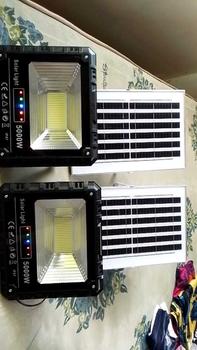 Product Review of 【BUY 1 TAKE 1】 5000W Solar light outdoor waterproof Waterproof Street Solar light Solar Light With Remote IP67 solar flood light  lamp 9730 LED with supersize panel indoor COD from m**e s**o 1