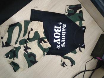 Product Review of 0-4 Years Old Boy’s Clothes Terno Fashion T-shirt and Short Set 883-A from L**d 0