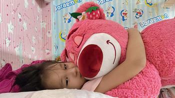 Product Review of Gấu bông gấu dâu nằm đủ size màu hồng xinh xắn (quà sinh nhật, quà kĩ niệm) from 𝓥**𝓲 0
