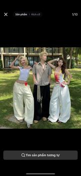 Product Review of [BST 2025] AB HOUSE - Quần kaki  WIDE LEG  cotton form ống suông rộng from V** y** ơ** 1