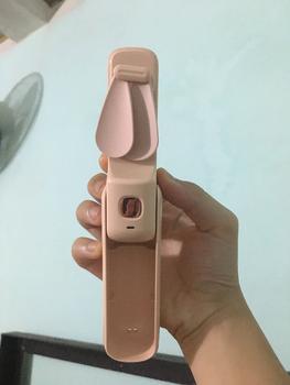 Product Review of Quạt Mini Cầm Tay Hình Gấu Có Đèn Pin Led pin 2000mAh | Kiêm Sạc Dự Phòng Usb Mobile from 𝗺**🐽 1