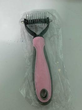 Product Review of Lược Gỡ Rối Thông Dụng Cho Thú Cưng, Lược Loại Bỏ Lông Cho Mèo Và Chó, Chất Liệu Thép Không Gỉ, Lược Mát Xa Hai Mặt, Để Loại Bỏ Lông Nổi from T**n T**h H** 0
