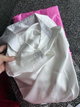 Product Review of Áo sơ mi ngủ lụa satin kèm quần đùi từ 40-65kg tuỳ chiều cao from ** M** ^** 0