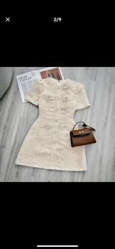 Product Review of Miiushop- Váy dạ nhũ cúc đá viền tua rua from R** c** 0