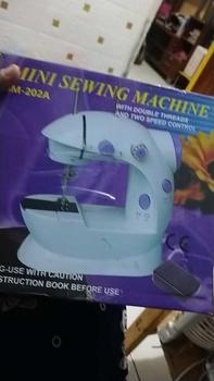 Product Review of Mesin Jahit meja ekstensi Alat Jahit Sewing kit dan JARUM mesin jahit portable mini 202 Jahitan Putih from V**e 0