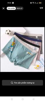 Product Review of Quần sịp đùi cho bé trai size đại sét 4 quần chíp trẻ em nam siêu nhân từ 36 đến 77kg from L** K**h 0