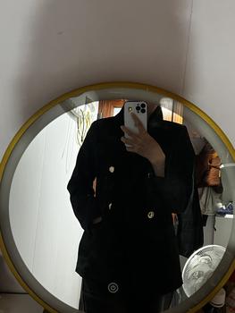 Product Review of Áo khoác blazer áo khoác vest nữ 2 lớp có đệm cầu vai rất đẹp khuy nút cao cấp Voi Women Top from M** B**🧀 0