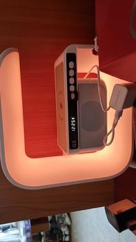 Product Review of Loa Bluetooth G Lớn Phiên Bản Mới Nhất, Kiêm Sạc Nhanh Không Dây 15W, Led RGB, Đồng Hồ Hiển Thị, Nghe Nhạc Cực Hay Củ Loa from L** K** 0