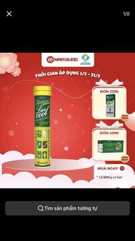 Product Review of [Combo 3 Tuýp] Viên sủi thanh nhiệt Livecool Nam Dược hương dưa gang 16 viên x 4g hỗ trợ giảm nhiệt miệng nóng trong from B** y**5 0