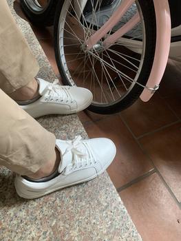 Product Review of Giày sneaker nam ZAVAS full trắng da thật không bong tróc form giày gọn thời trang - Z68 Shoes Đế Bằng from t**z 0
