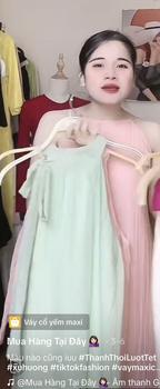 Product Review of Váy maxi 2 dây tăng đưa điều chỉnh cổ V dáng xòe from C**I Đ** C** C** ** 2