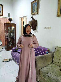 Product Review of Gamis dewasa random model d azhura butik kode C from s**o g**l 1