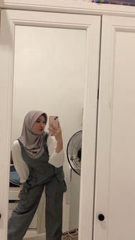 Product Review of HL Cargo Jumpsuit Cargo- Overall Katun Baju Kodok Kantong Cargo Realpict from I**_ 3