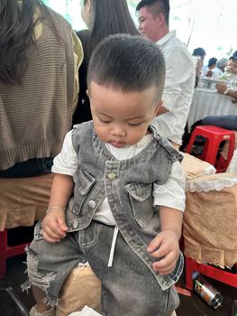Product Review of Bộ quần áo  BA LỖ JEAN MỀM cổ tròn màu xám bạc cho bé từ 8-30kg from T**h T**o M**p ** 0