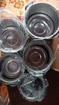 Product Review of ชุดหม้อต้มสแตนเลส 5 ใบ ขนาด 16 , 18 , 20 , 22 , 24ซม. มีหูจับพร้อมฝาปิด  สินค้าแข็งแรงทนทานวัสดุเกรดพรีเมี่ยม สินค้าพร้อมส่ง from f**n 1