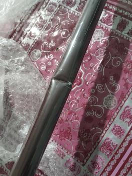 Product Review of ราวผ้าม่านหัวจุกกลม(ขาพลาสติค) พร้อมอุปกรณ์ครบชุด from น**. 0