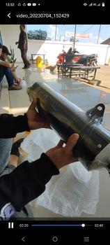 Product Review of silincer Racing Big volume inlet 50mm knalpot racing Original Brazzer exhaust silincer only from t**_ 3
